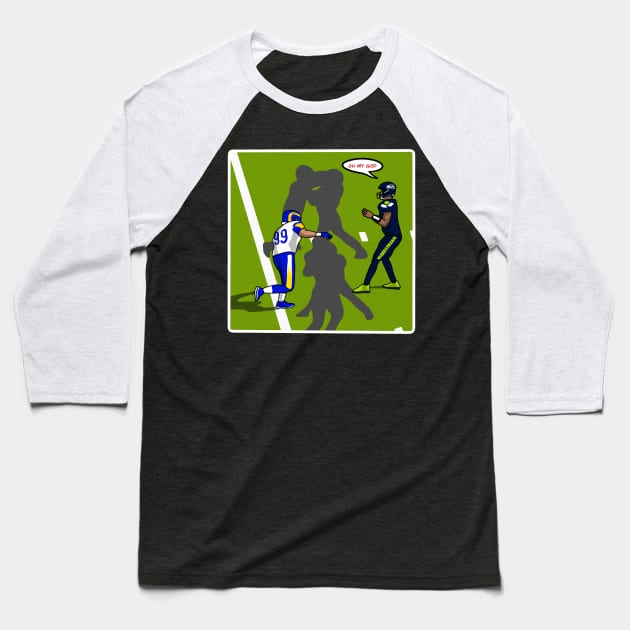 oh my god Baseball T-Shirt by rsclvisual